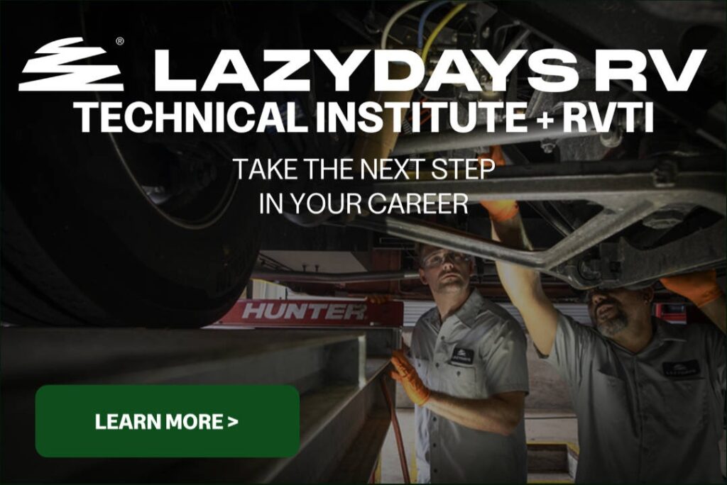 Lazydays RV Technical Institute + RVTI