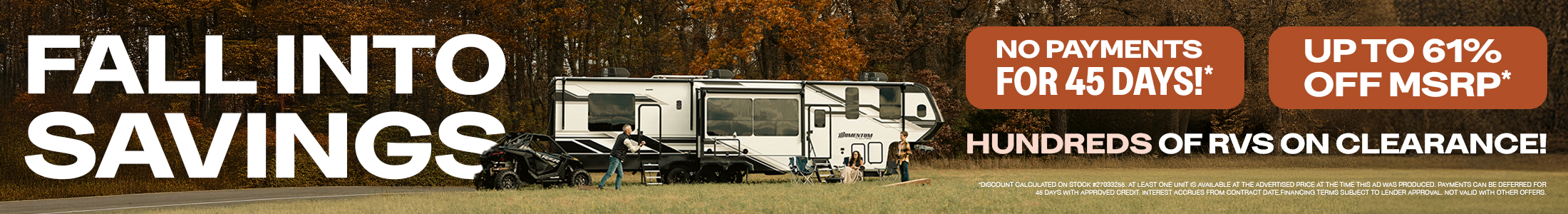 Fall Into Savings - Homepage